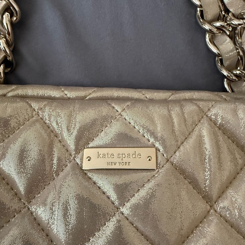 Kate Spade Quilted Metallic Bag - Picture 7 of 16